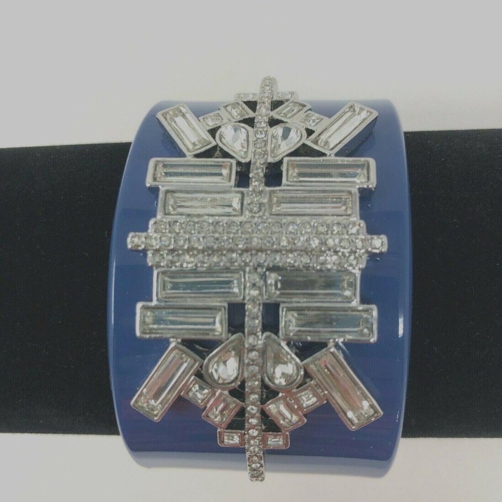 Lia Sophia Persian Blue Cuff Bracelet Small